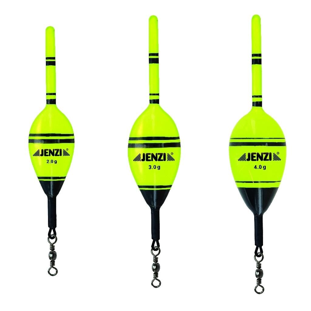 Jenzi Forellenpose "Trout DOPE Buoy 2" mit Wirbel, 3,0 g