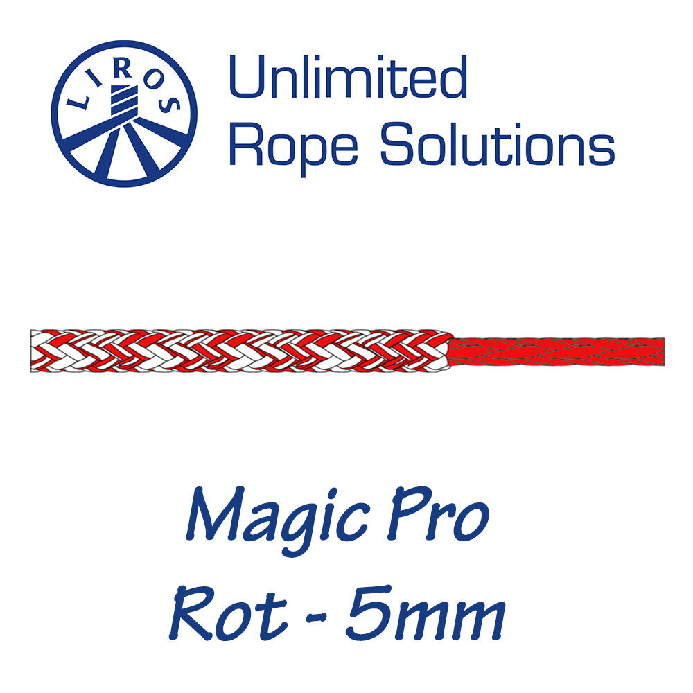 Liros Magig Pro Preis/Meter rot 5mm