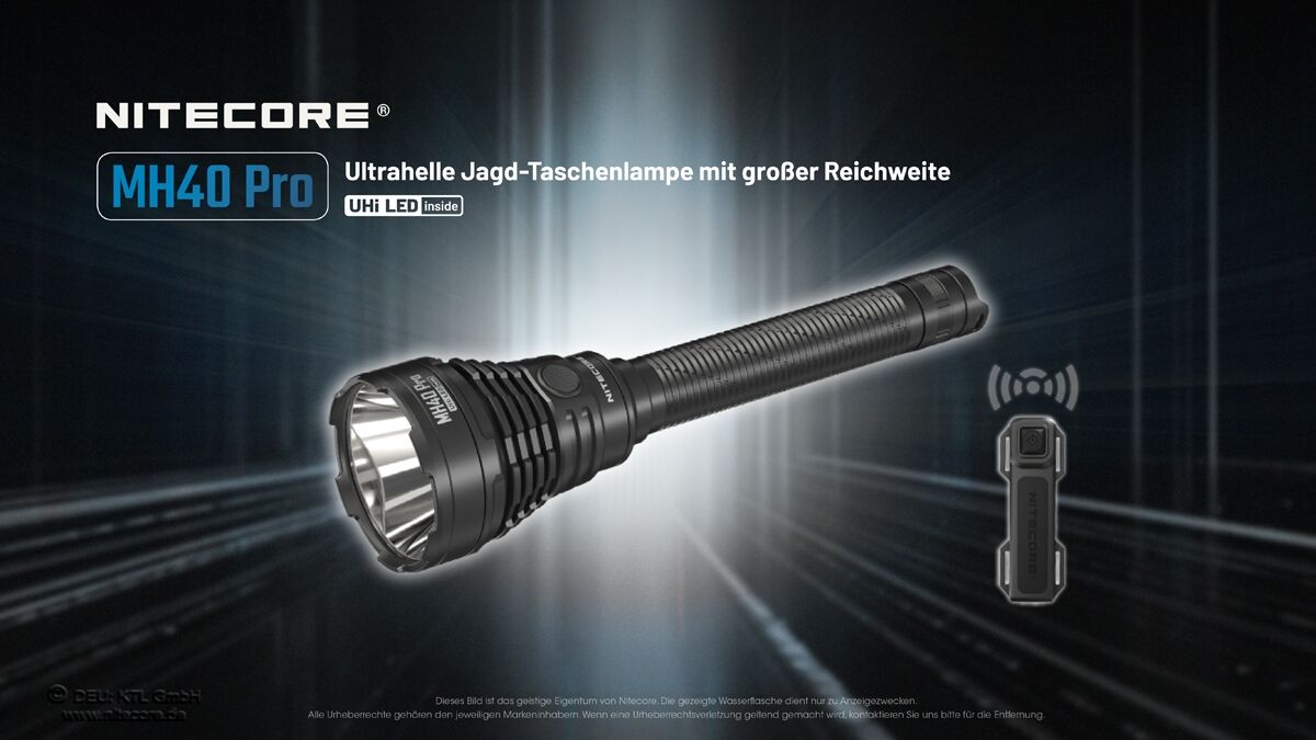 Nitecore MH40 PRO Hunting Set - 3500 Lumen