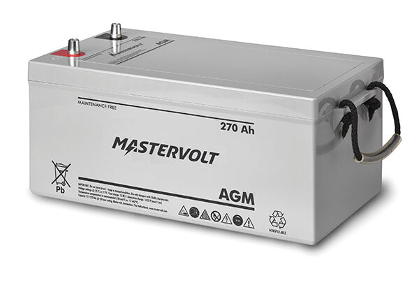 6049_agm270rv Mastervolt AGM Batterie 12V 270Ah