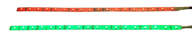 set-led-strip-flexibel-met-plakrand-18st-1-x-rood-1-x-groen