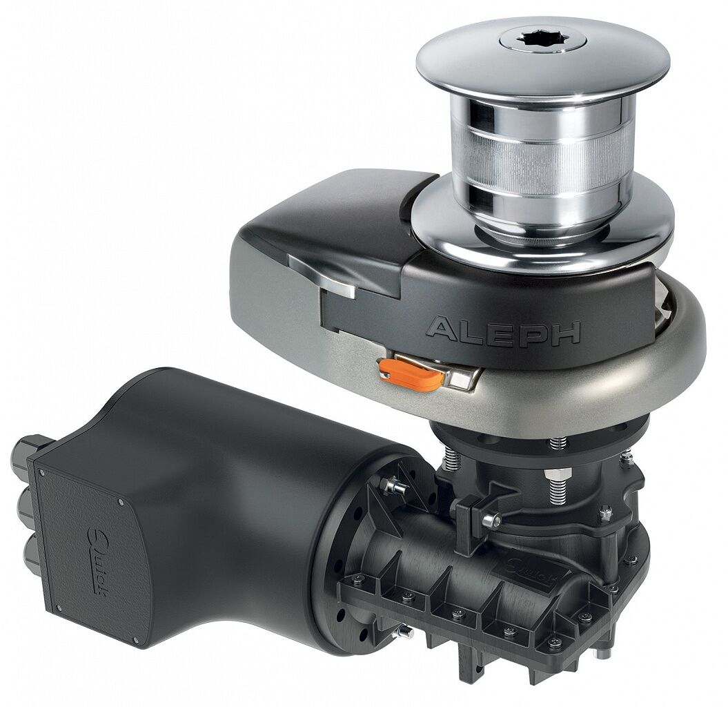 Quick Ankerwinde ALEPH AL3 mit manuellem Notsystem 12V 700W mit Verholspill für 8mm Kette