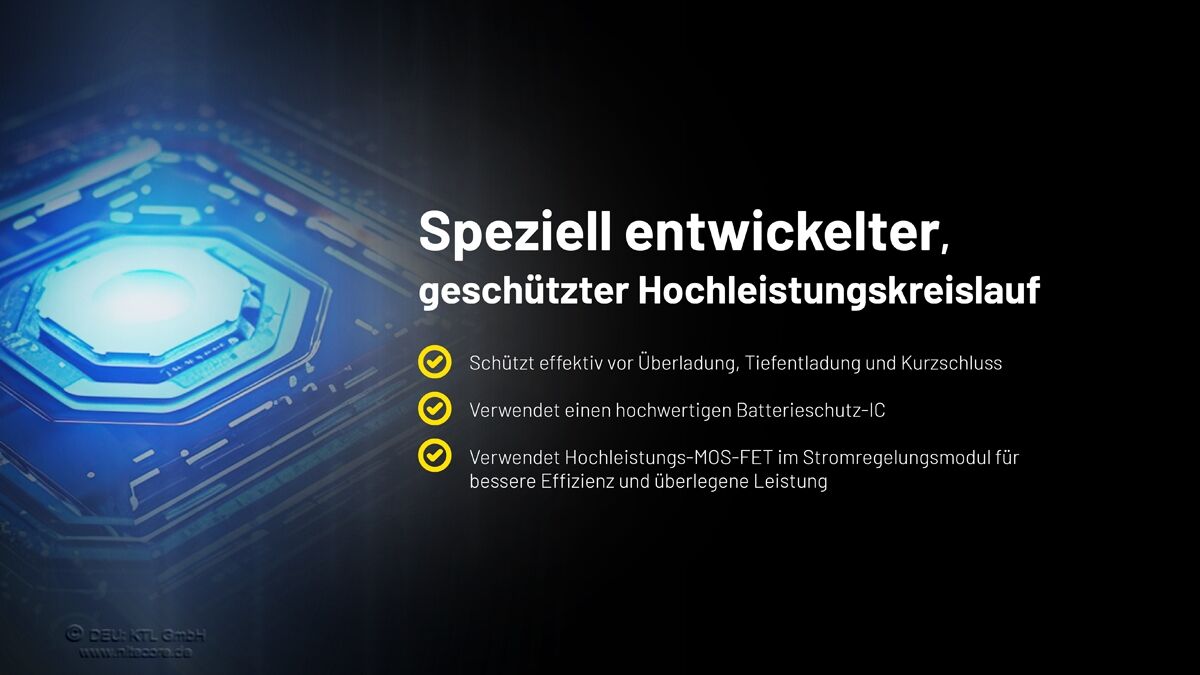 Nitecore LI-Ion Akku 21700, 6000mAH, NL2160HPI