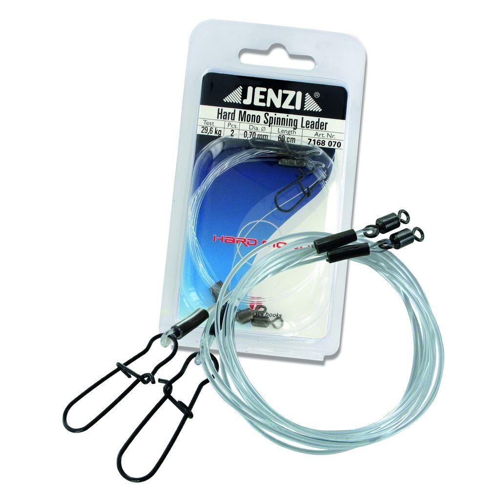 Jenzi Hard Mono Spinnvorfach, Schnur 0,70mm, Länge 60cm.
