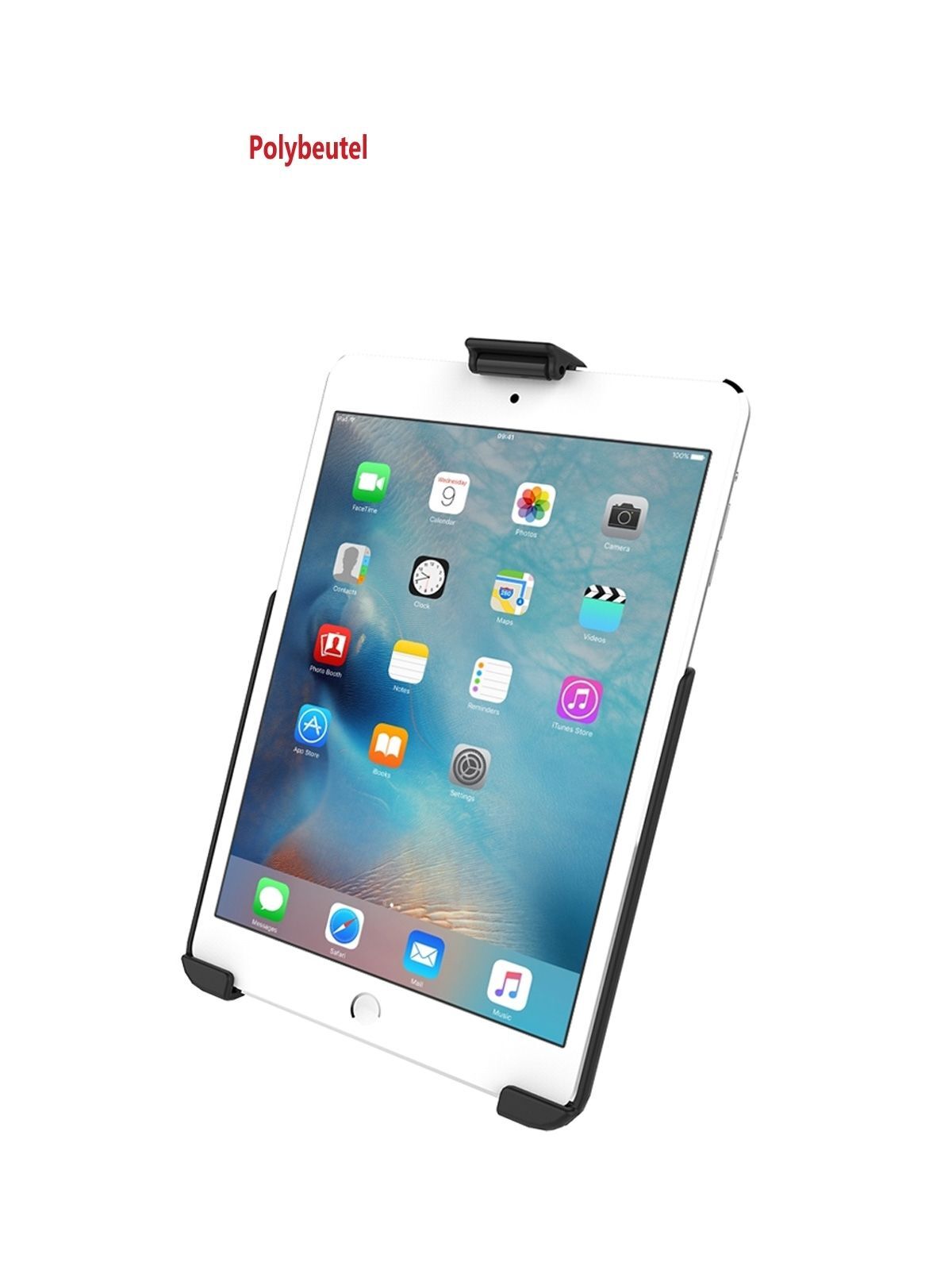 RAM Mounts EZ-Roll'r Form-Fit Halteschale für Apple iPad Mini 4 & 5 - Ohne Schutzhülle