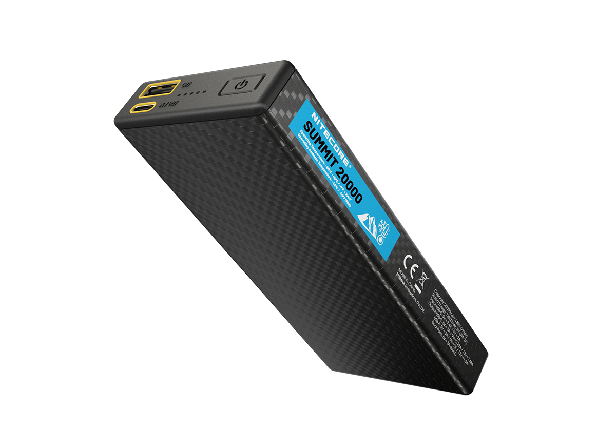 Nitecore Powerbank SUMMIT20000 - 20000mAh, kältebeständig
