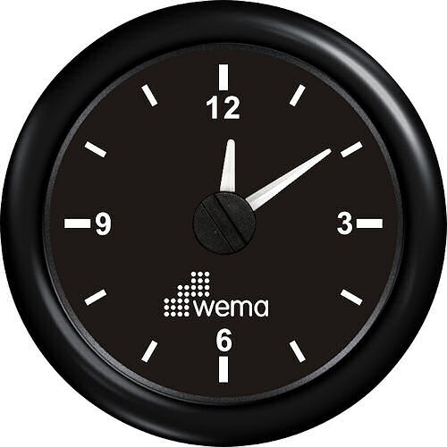 IMCR-BB Wema Uhr schwarz