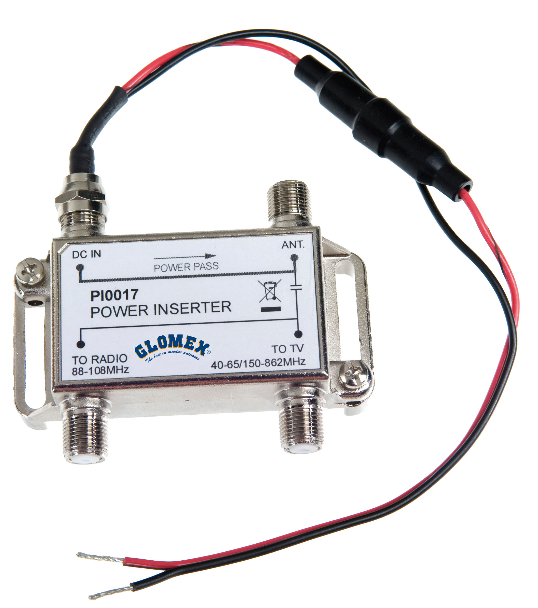 V9114PI-FM Glomex RA304TV Antenne für TV und DAB