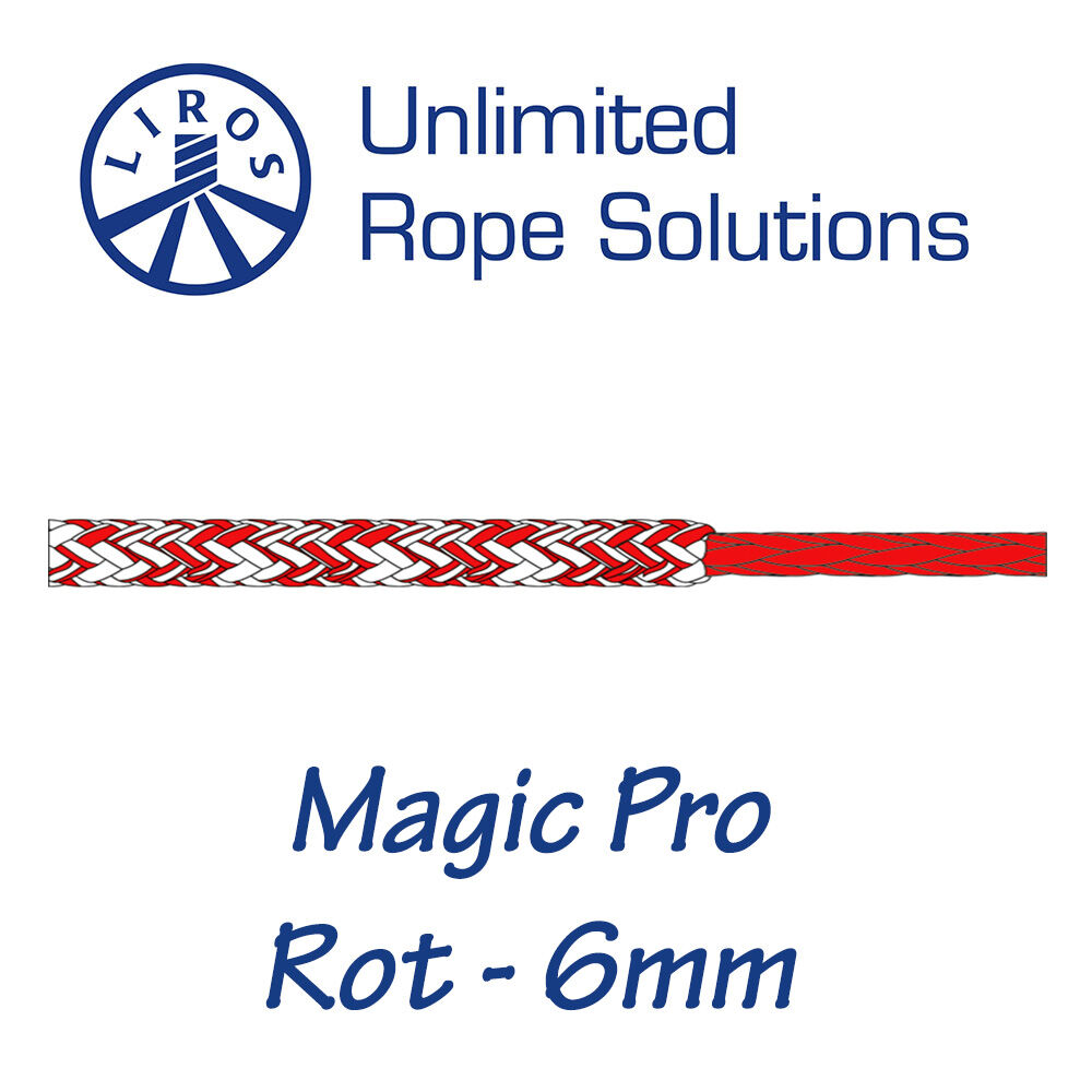Liros Magig Pro Preis/Meter rot 6mm