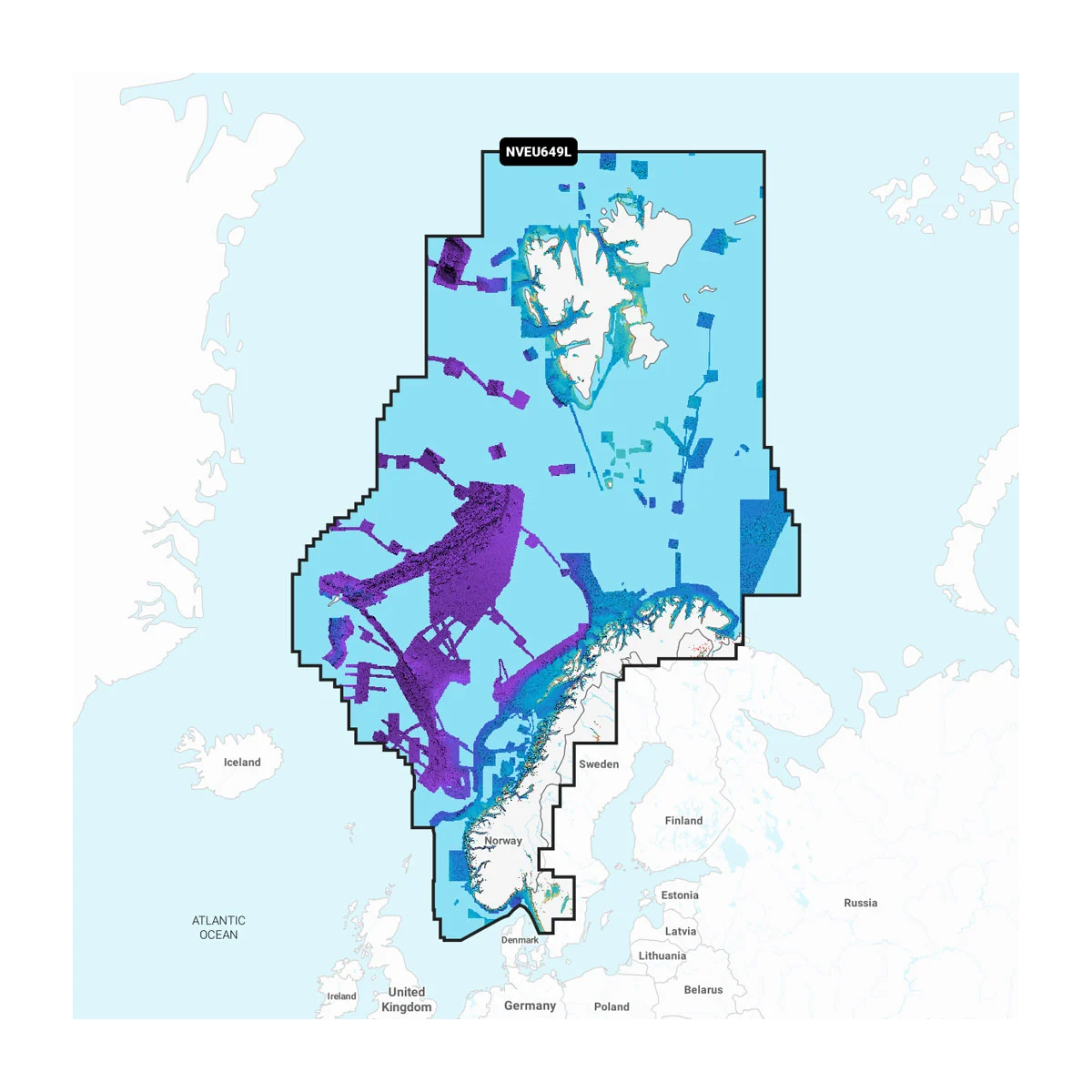 Garmin Navionics Vision+ NVEU649L Norwegen Seekarte