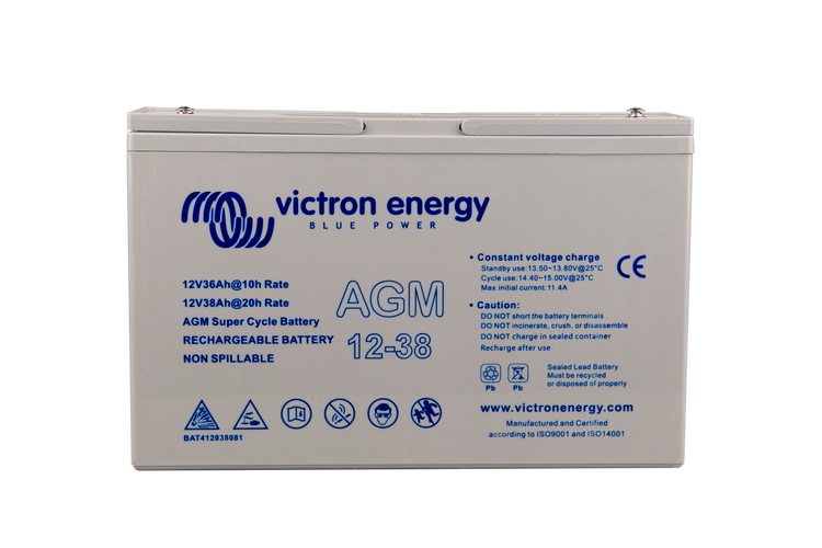 Victron 12V/38Ah AGM Super Cycle Batterie