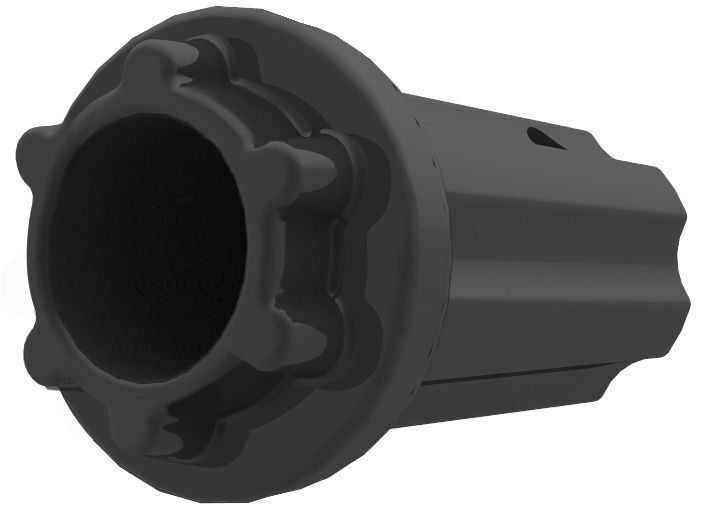 RAM Mounts Pin-Lock Adapter (6-Pin) - für D-/E-Kugel Verbindungsarm-Sicherungsinlets, im Polybeutel