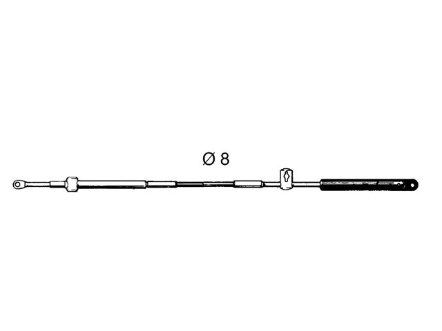 Ultraflex Mach5 Schaltzug (verschiedene Längen)