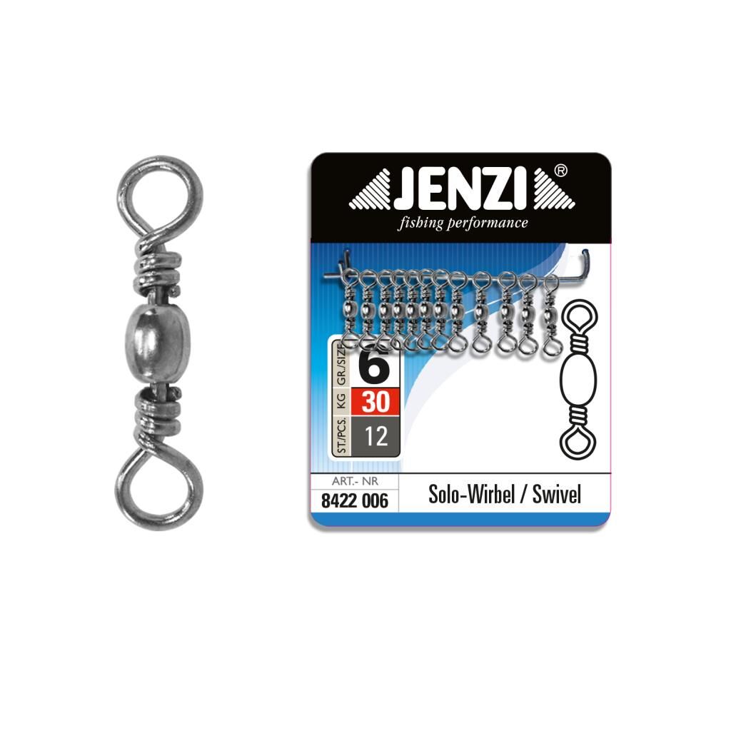 Jenzi Solo-Wirbel in Black Nickel, Größe: 6, 30 kg