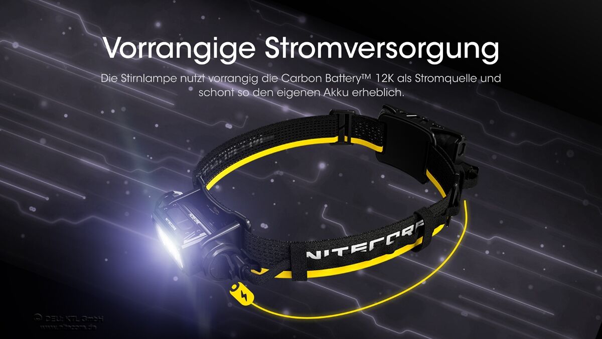 Nitecore Carbon Battery™ 12K Extension Kit