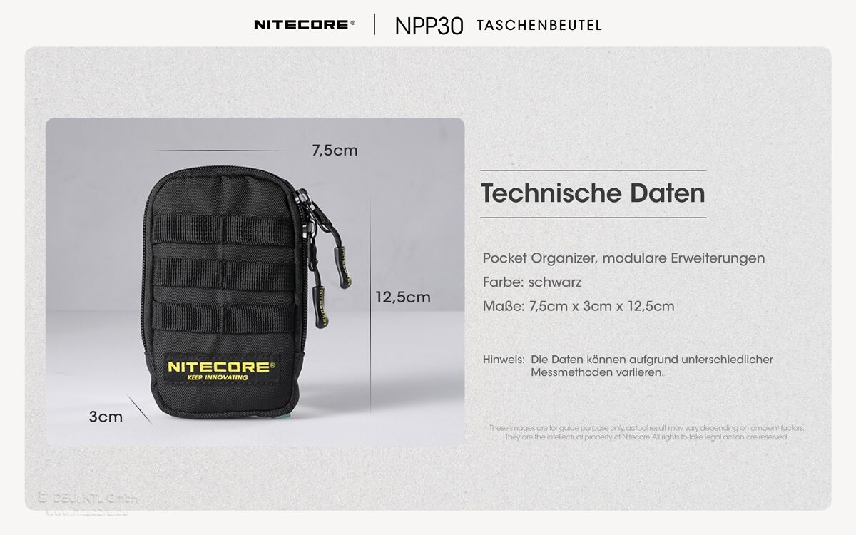 Nitecore Pocket Organizer NPP30