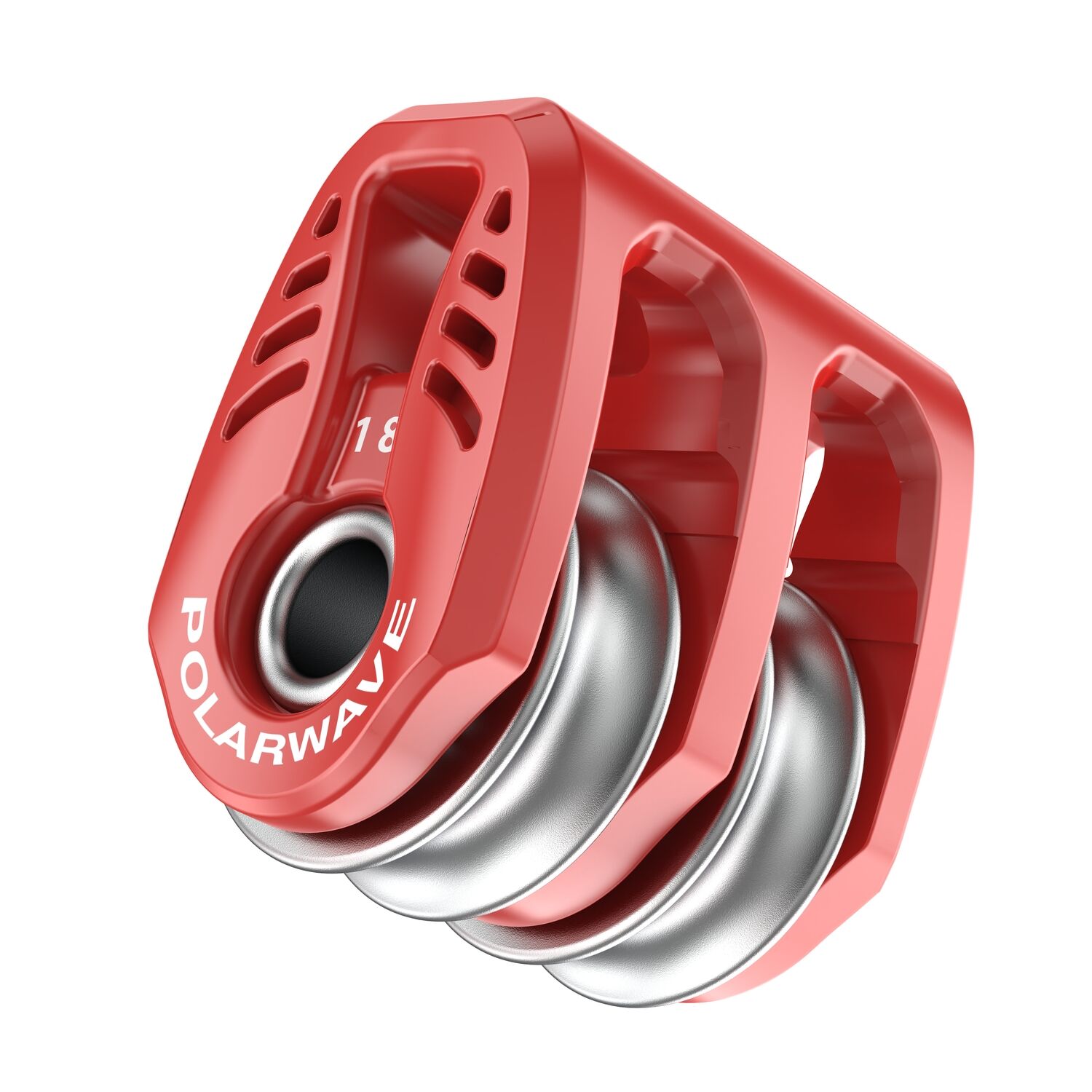 Polarwave Hi-Load Doppelblock 18mm (rot)