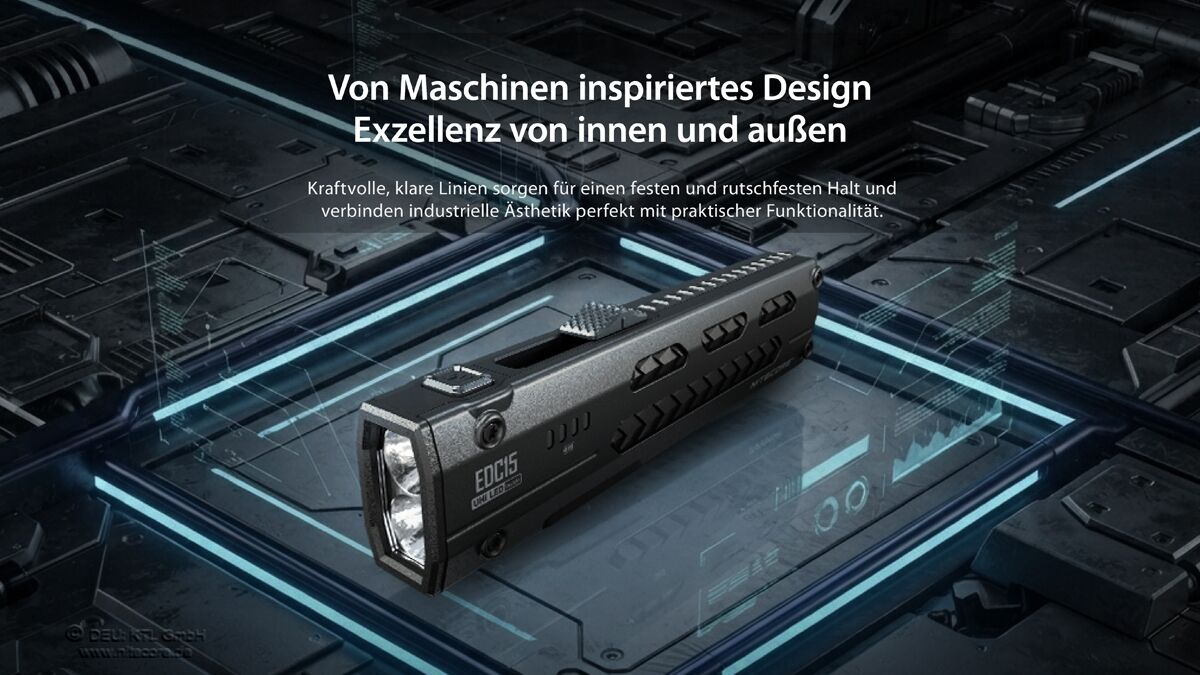 Nitecore EDC15 - 1200 Lumen +UV