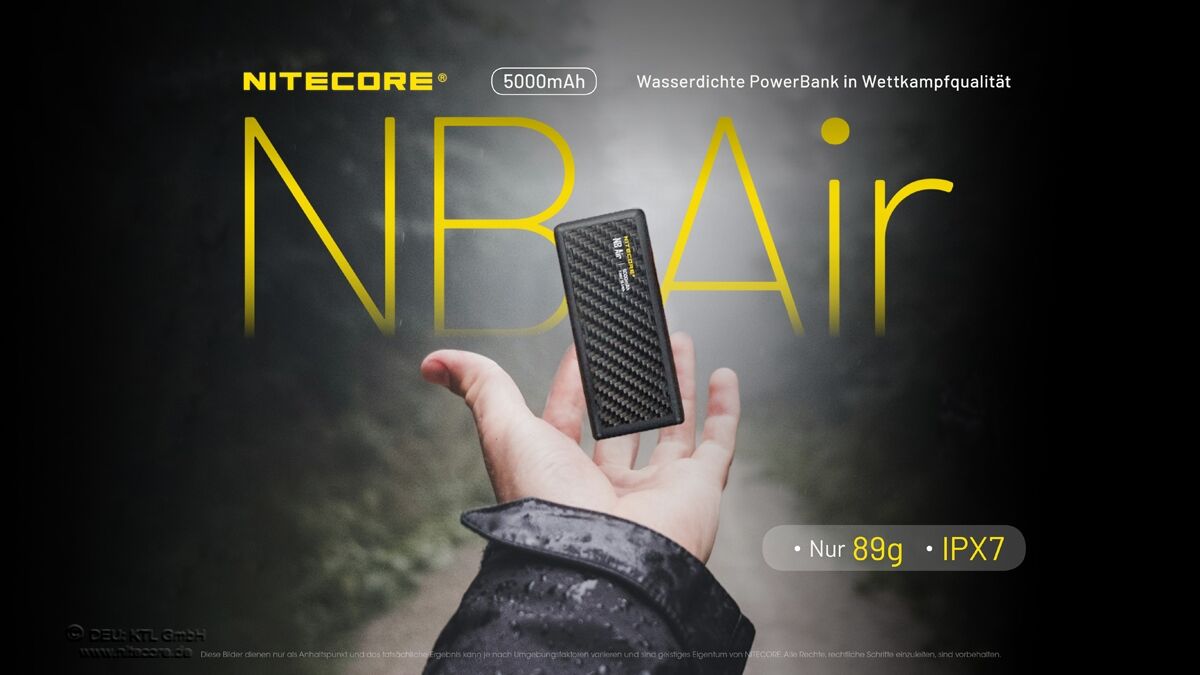 Nitecore Powerbank NB Air - 5000mAh