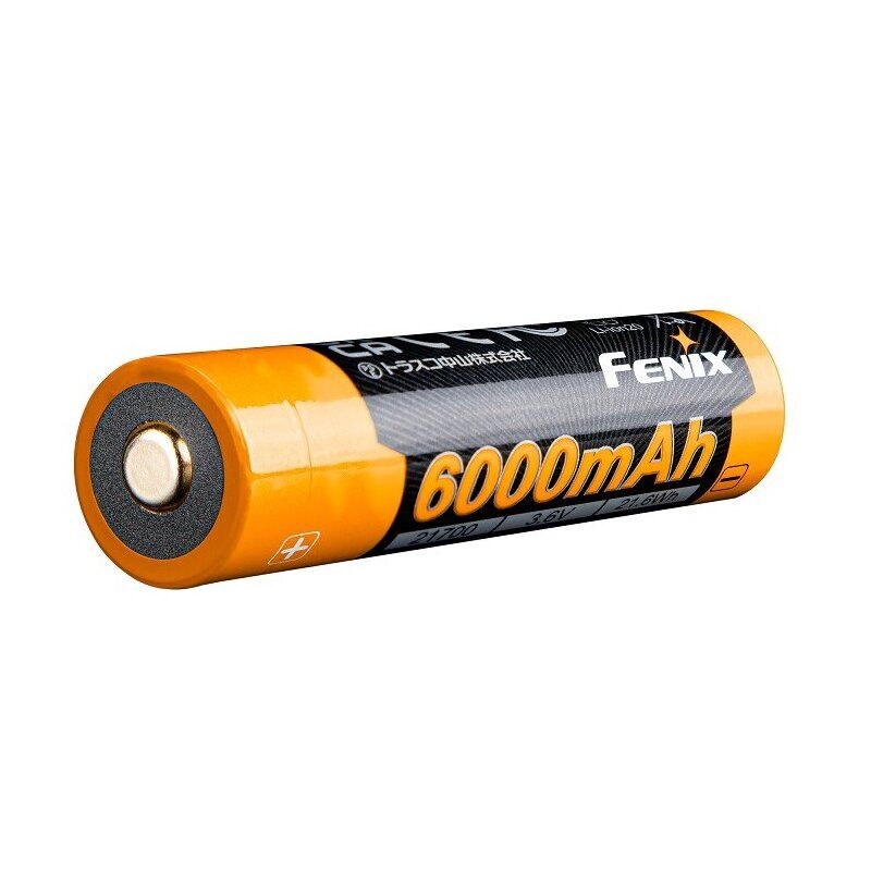 Fenix ARB-L21-6000 LiIon Akku 21700 als Einzeldarstellung.