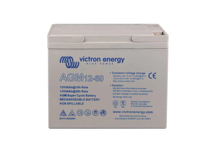 1513246773_upload_documents_775_500-12V-60Ah-AGM-Super-Cycle-Battery-front-angle Victron 12V/60Ah Gel Deep Cycle Batterie