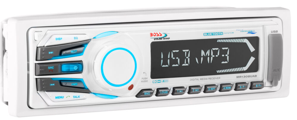 MR1308UAB_MAIN Boss Marine Audio Radio 1308UAB (weiß)