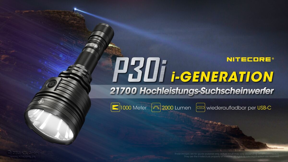 Nitecore P30i Hunting Set
