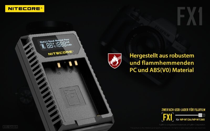 Nitecore FX1 - für Fuji Cameras