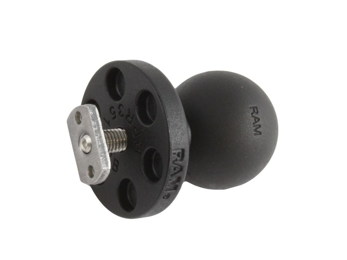 RAM Mounts Verbundstoff Track-Ball mit T-Slot - B-Kugel (1 Zoll), im Polybeutel
