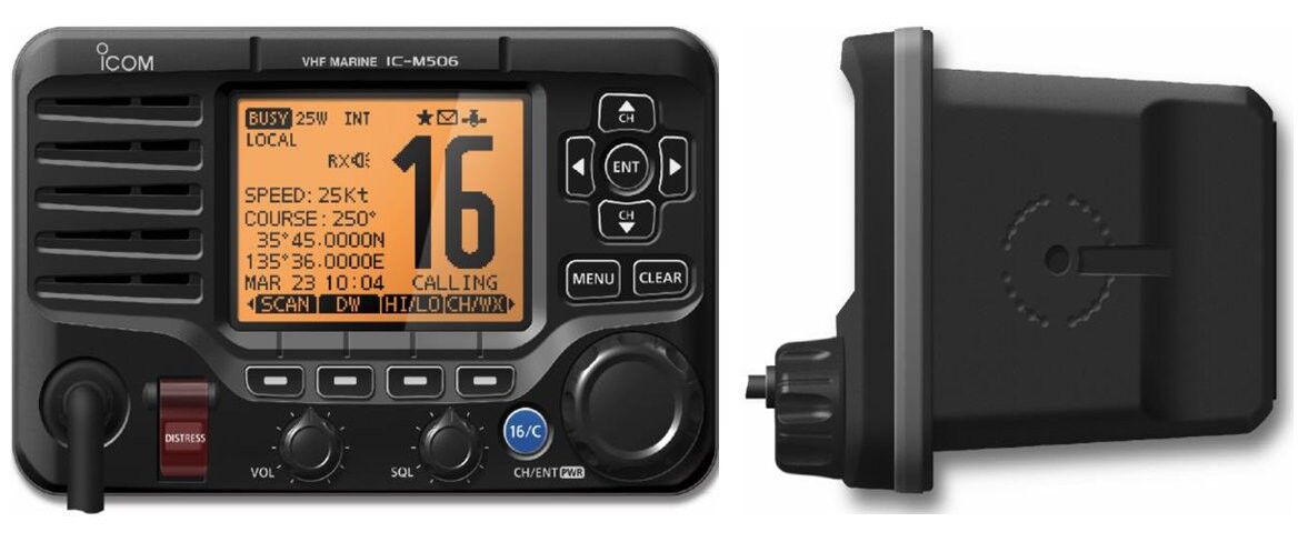 ICOM IC-M506GE UKW Funkanlage mit GPS