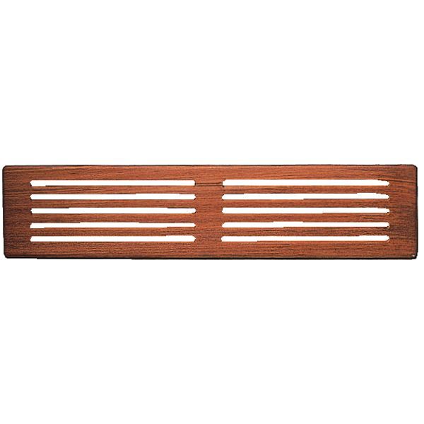 Roca Lüftungsgitter Teak 430x84mm Roca Lüftungsgitter Teak 430x84mm