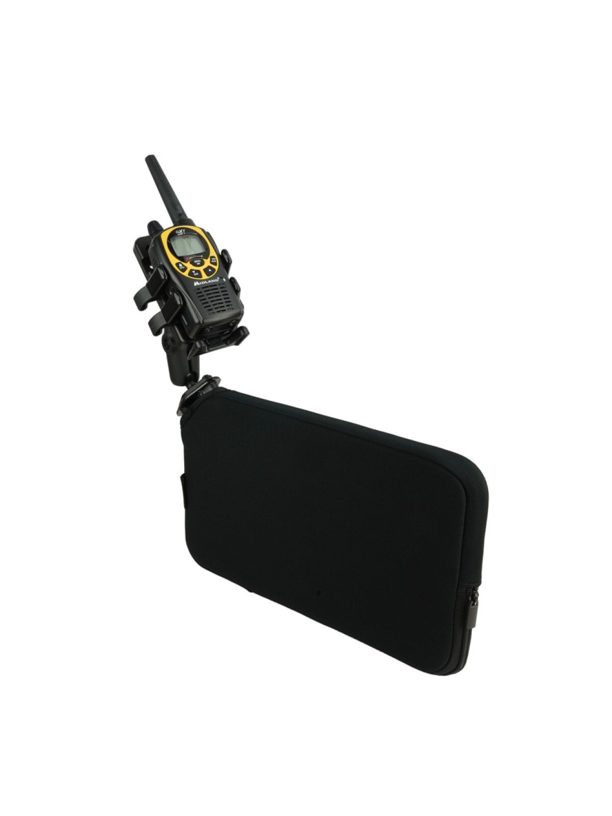 RAM Mounts Tough-Wedge Set für elektronische Kleingeräte - Zwischenraumpolster (ohne Pumpe) , B-Kugel (1 Zoll), mittlerer Verbindungsarm