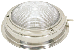 Allpa Niro Kajütlampe Mit Geriffelter Linse, 12v/8w