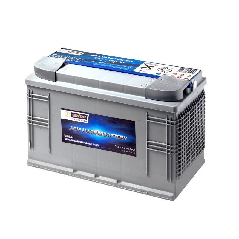 Vetus AGM Power 12V Batterie 100Ah