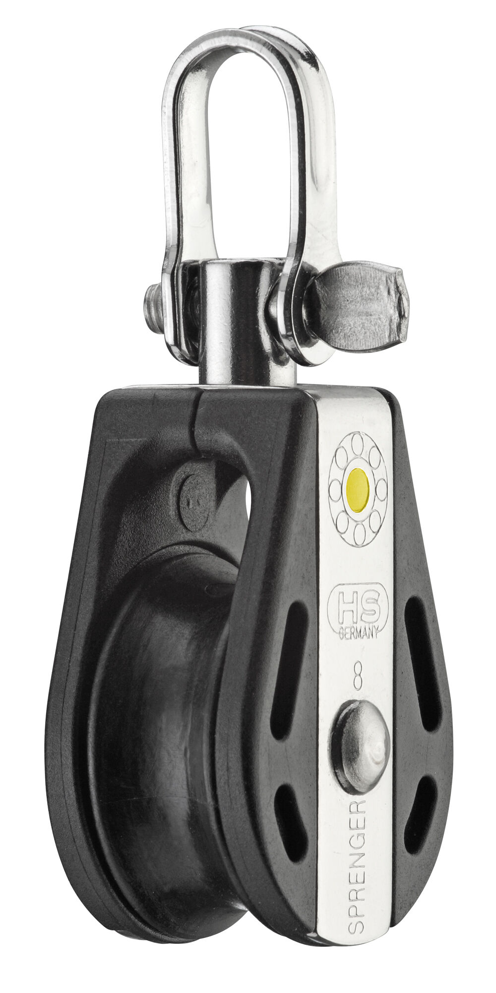 35650-200-00 Sprenger S-Block Gleitlagerblock einfach mit Wirbel