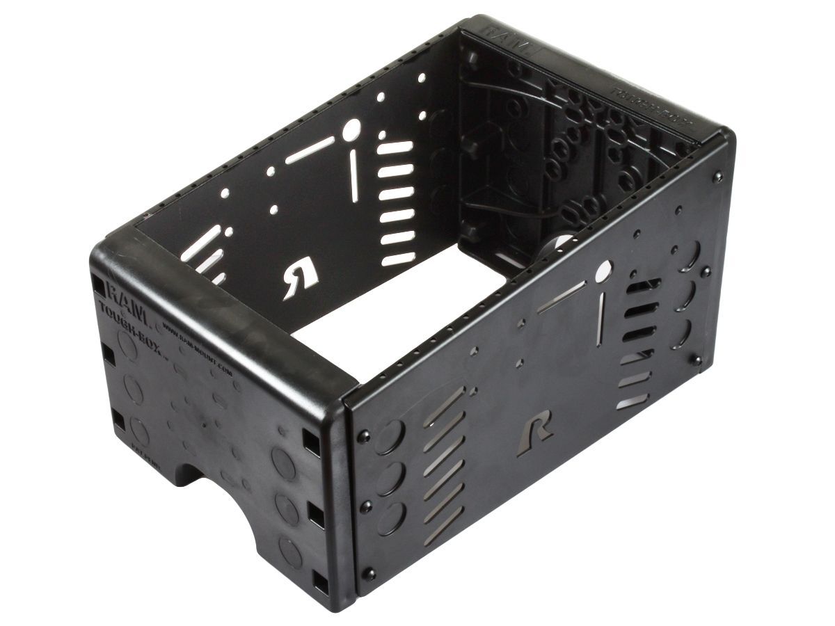 RAM Mounts Tough-Box Fahrzeugkonsole (ohne Boden) - Höhe 192-298,5 mm, Breite 228,6 mm, Länge 330,2 mm