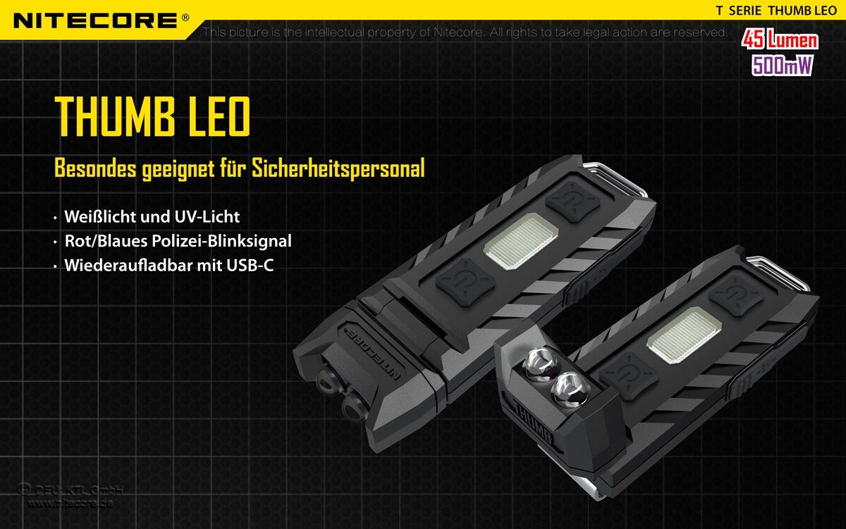 Nitecore Thumb UV