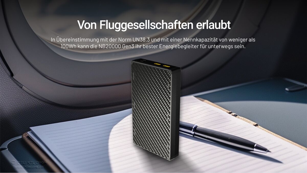 Nitecore Powerbank NB20000 GEN3 - 20000mAh