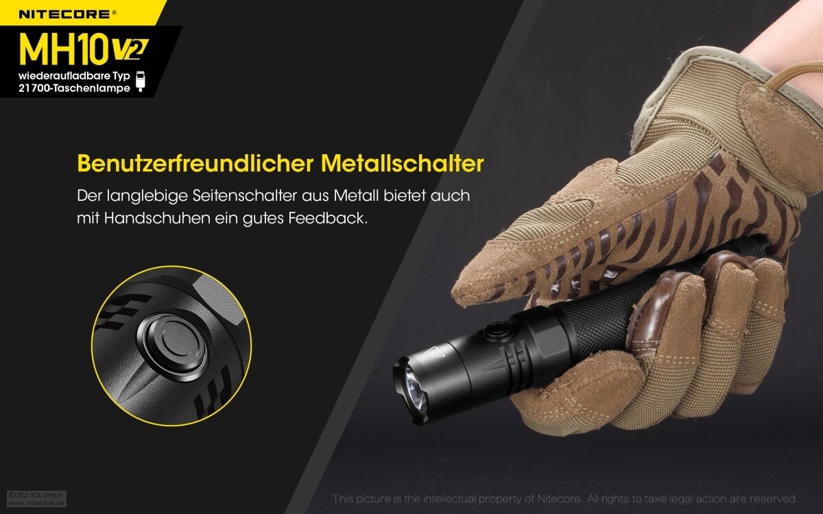Nitecore MH10 V2 - 1200 Lumen