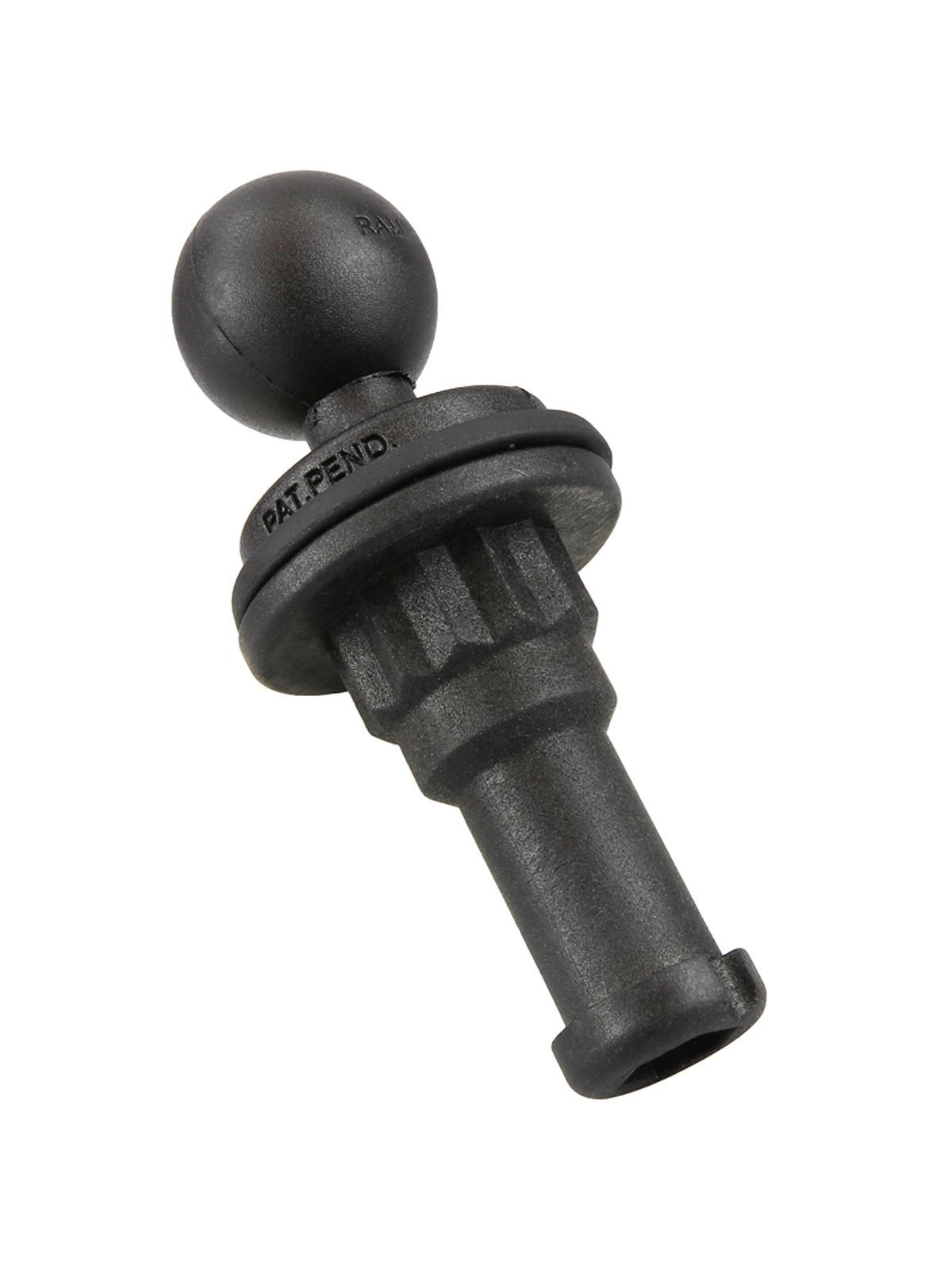 RAM Mounts Spline-Post mit B-Kugel (1 Zoll) - Verbundstoff, im Polybeutel