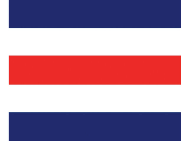 Talamex_Signalflagge_C Talamex Buchstabenwimpel Abm. 30 x 36 cm Signalflagge C