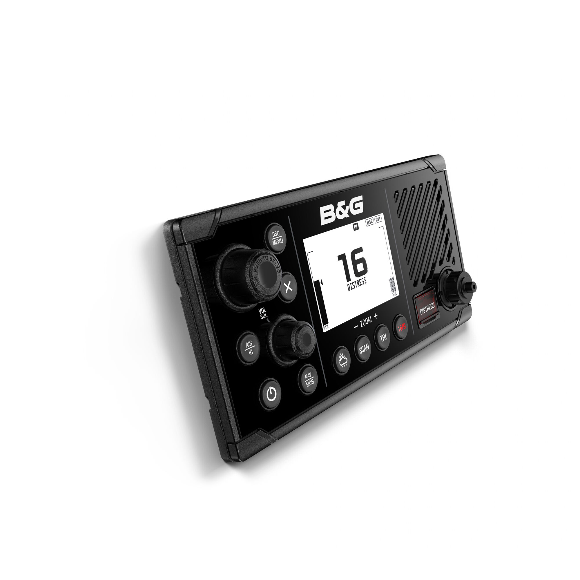 V60-Right-Facing-Wall-Mounted-_24748 B&G V60 UKW Funkanlage DSC/ATIS mit AIS Empfänger