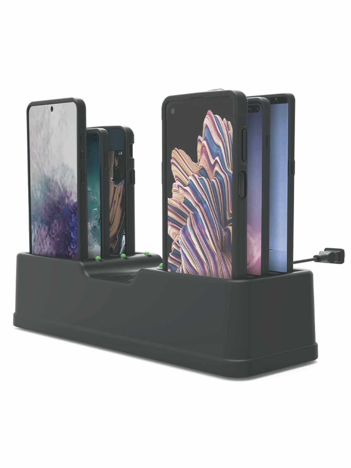 RAM Mounts 6-Fach GDS Tisch-Ladestation für Smartphones - In IntelliSkin Schutzhülle