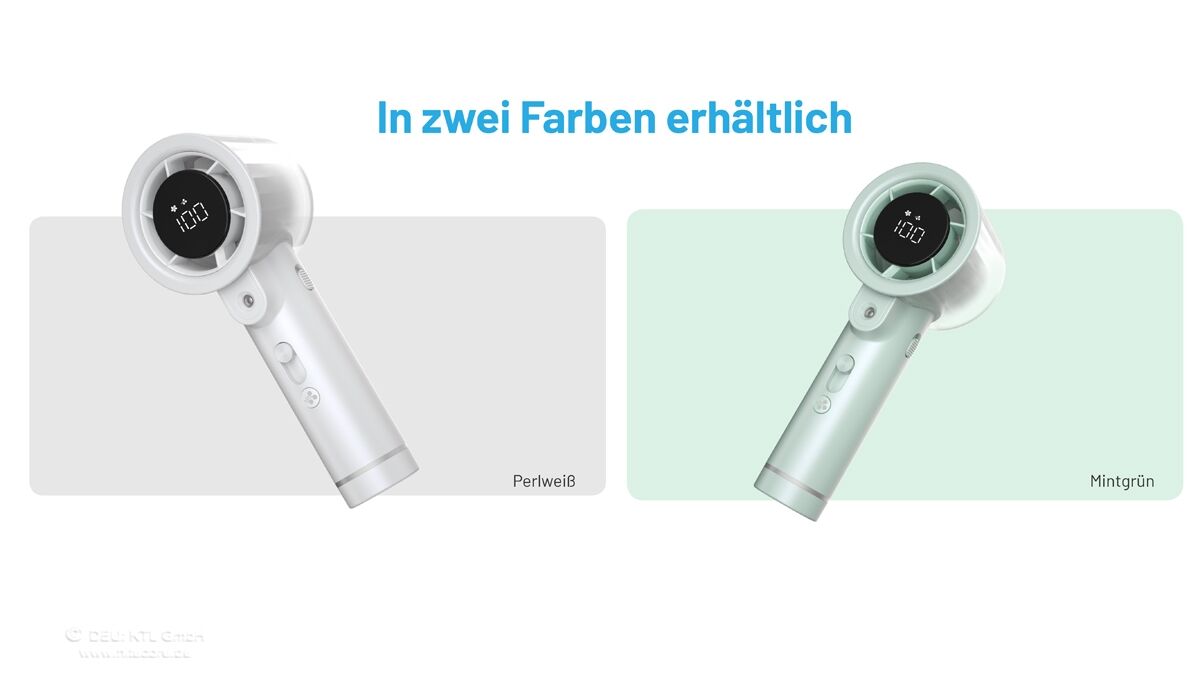 Nitecore izzCool20 Pro - Ventilator mit Zersteuber, weiss