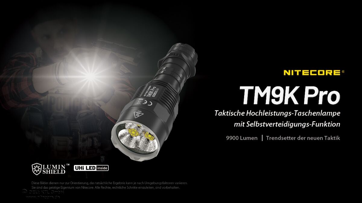 Nitecore TM9K PRO - 9900 Lumen