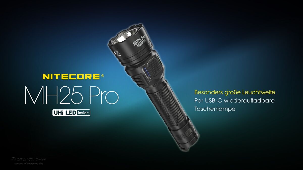 Nitecore MH25 PRO - 3300 Lumen