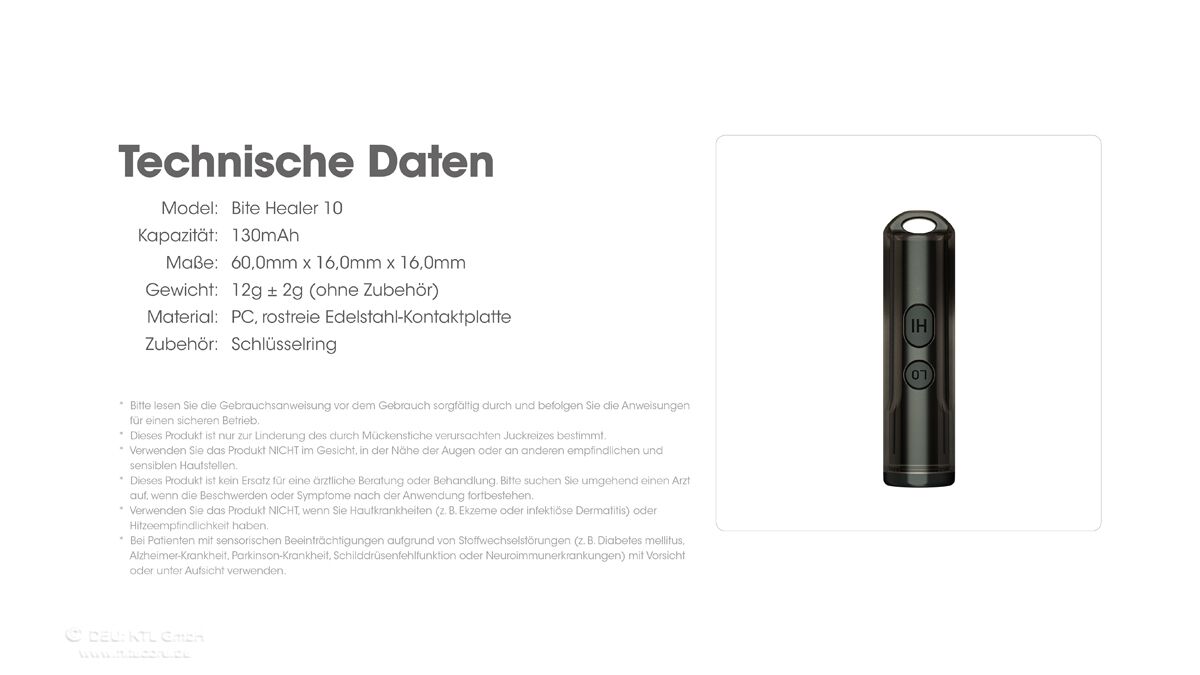 Nitecore Bite Healer 10 - Mückenstift