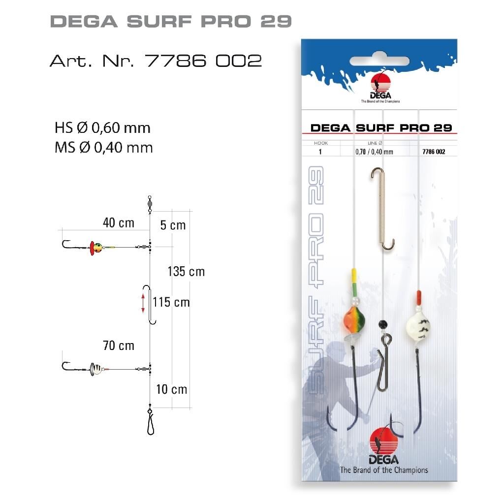 Jenzi Brandungsvorfach  DEGA-SURF Pro 29