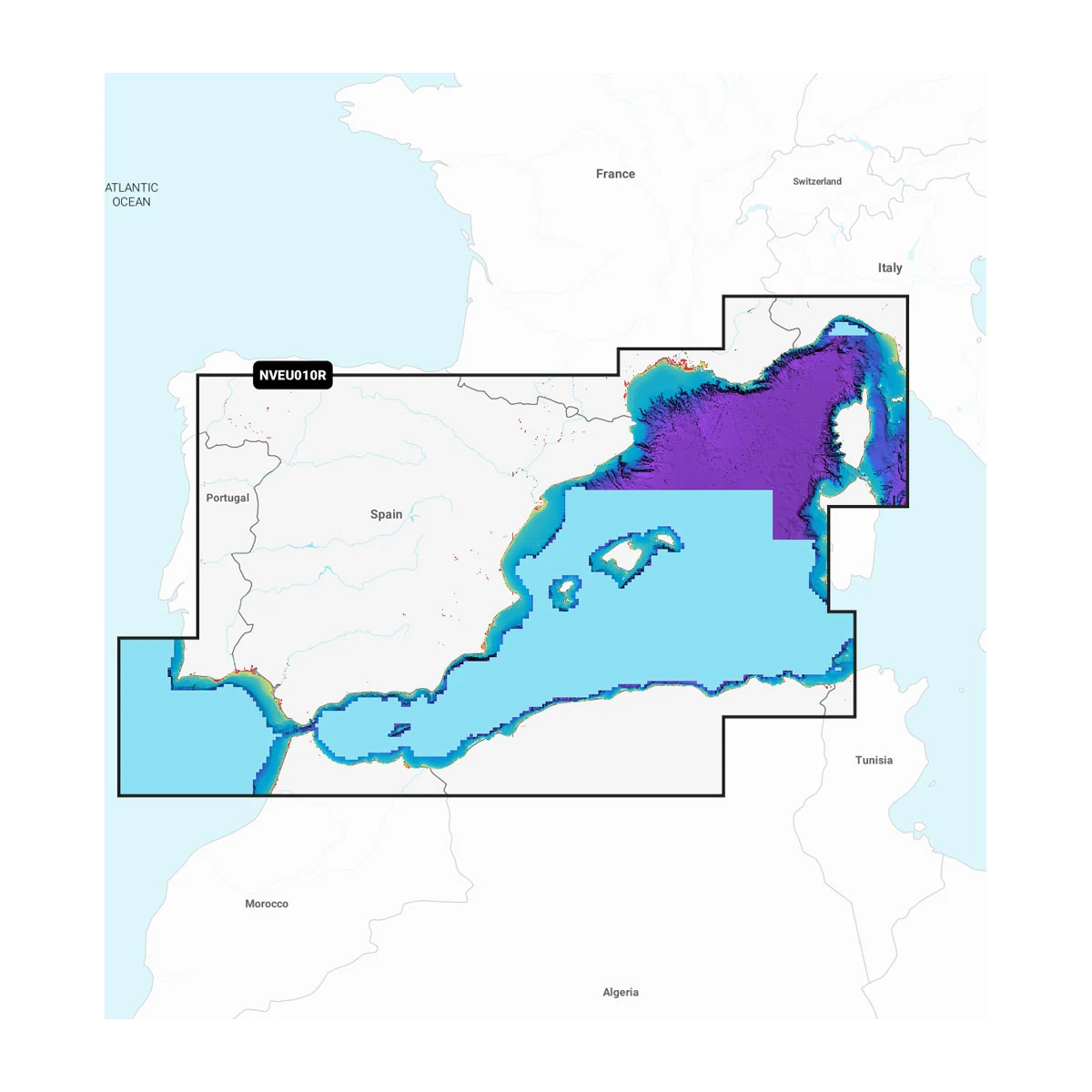 Garmin Navionics Vision+ NVEU010R Spanien, Frankreich Mittelmeerküste Seekarte Garmin Navionics Vision+ NVEU010R Spanien, Frankreich Mittelmeerküste Seekarte
