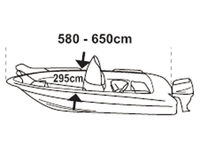 Talamex Boots- Dinghy Persenning Cover XL